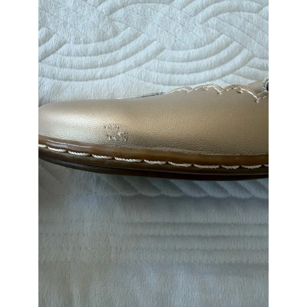 Livie & Luca Fresca Pearl Shimmer Mary Jane Flats Size 1
